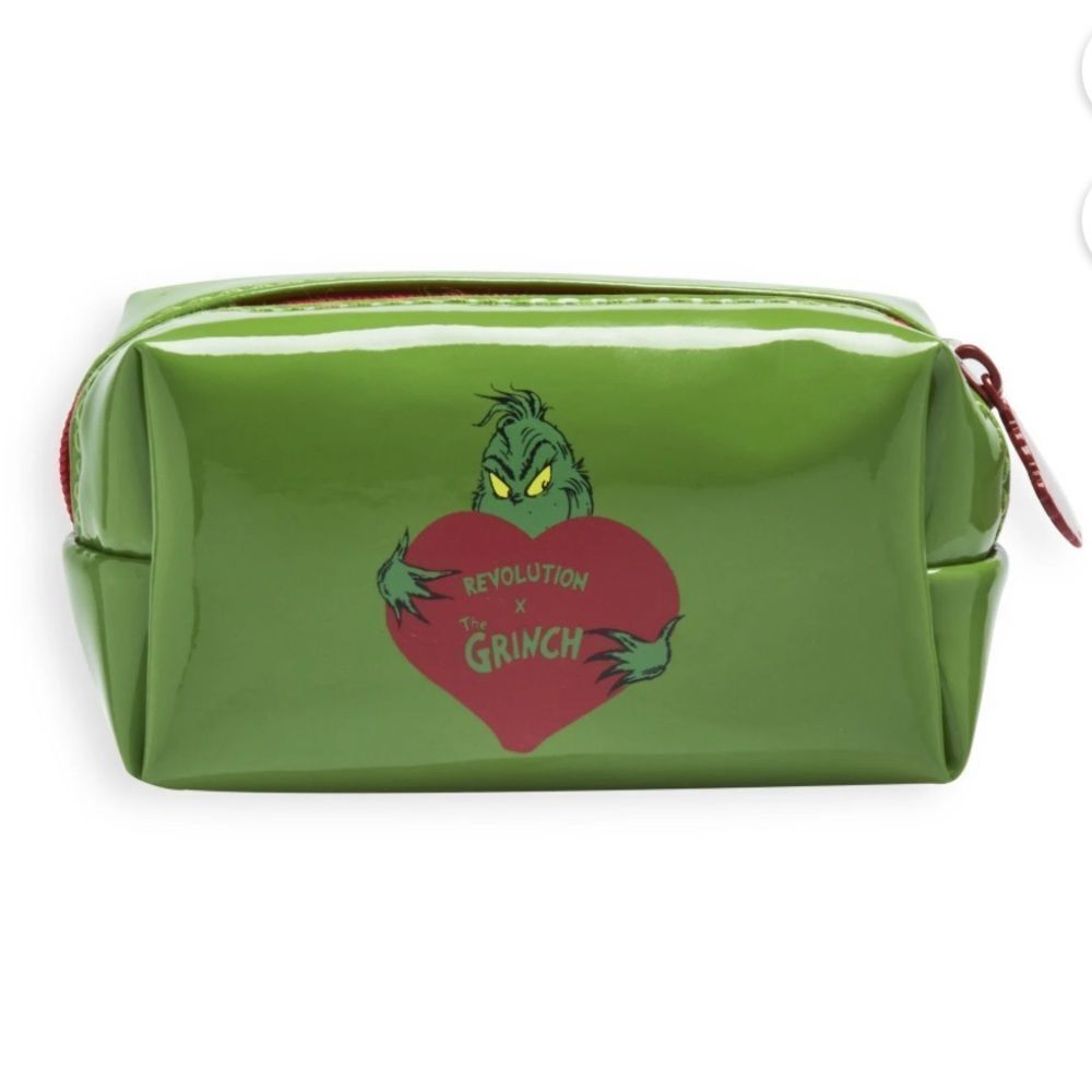 NWT Revolution x The Grinch Mini Cosmetic Bag - Picture 1 of 6